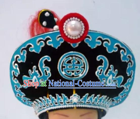 Ancient Chinese Opera Lin Chong Superhero Helmet