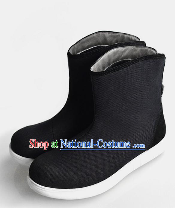 Handmade Traditional Chinese Ancient Style Official Boots