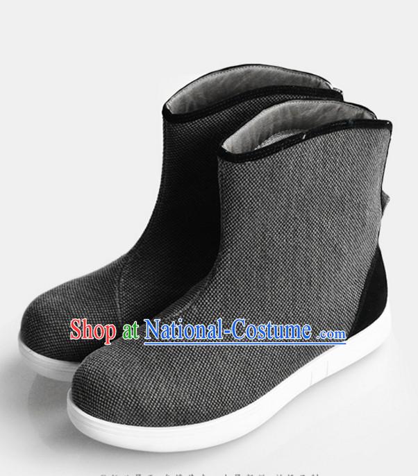 Handmade Traditional Chinese Ancient Style Official Boots