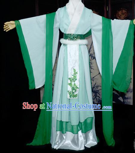 Traditional Chinese Ancient Poet Li Qingzhao Costume for Women