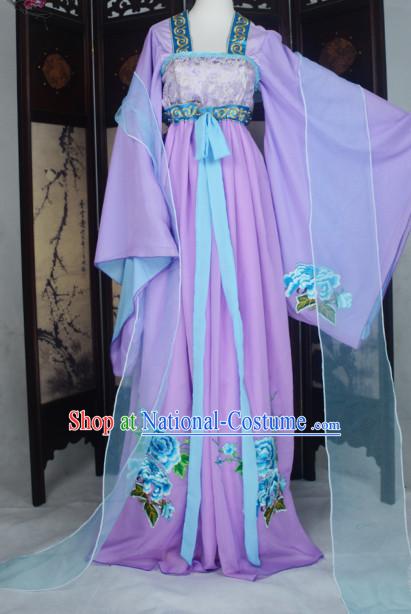 Ancient Chinese Classical Princess Queen Costume Complete Set for Women or Girls