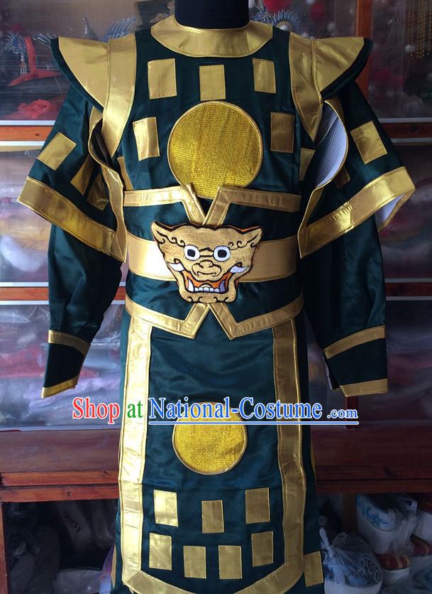 Ancient Chinese Opera General Costumes Complete Set for Men