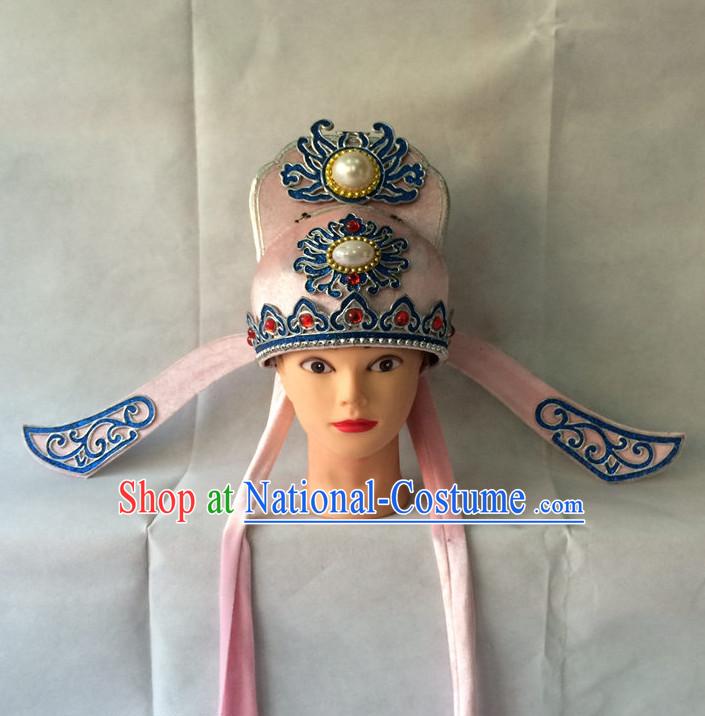 Traditional Chinese Classical Scholar Opera Hat for Men