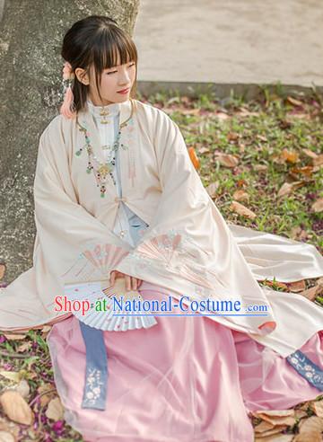 Chinese Style Dresses Hanfu Clothing for Sale