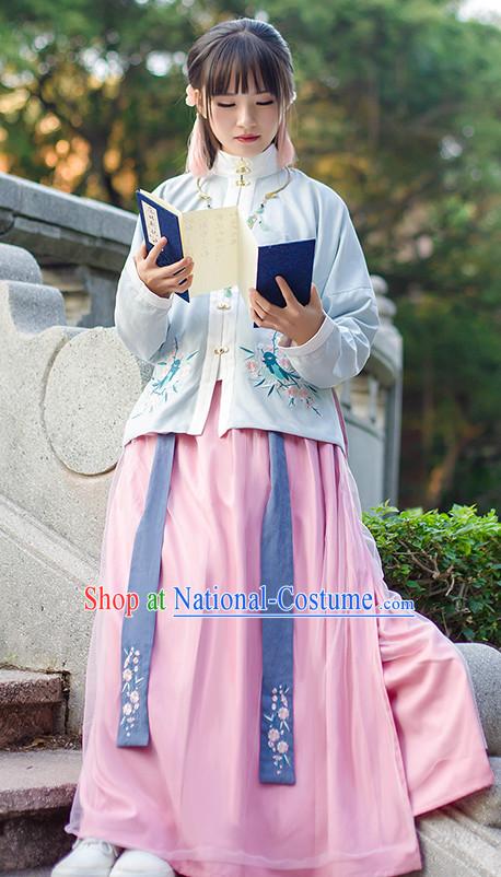 Chinese Style Dresses Hanfu Clothing for Sale