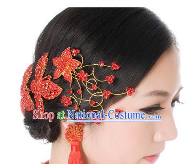 Traditional Chinese Princess Brides Wedding Headpieces Decorations