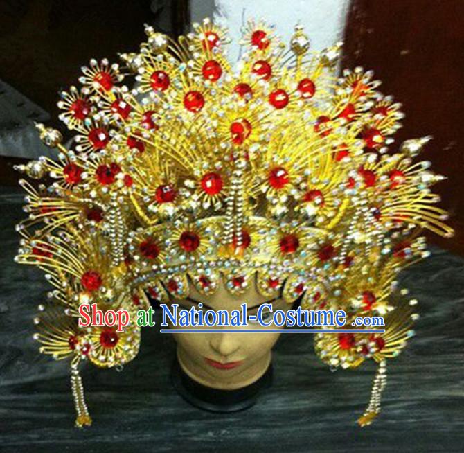 Ancient Chinese Phoenix Crown Coronet