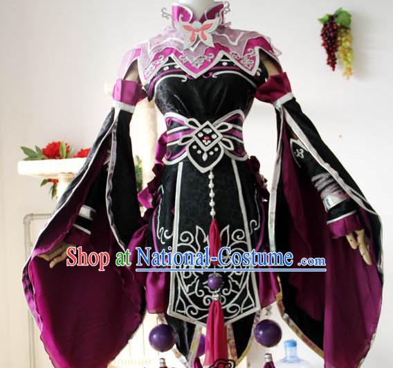 Chinese Ancient Royal Princess Cosplay Costume Complete Set for Adults Kids Women Boys