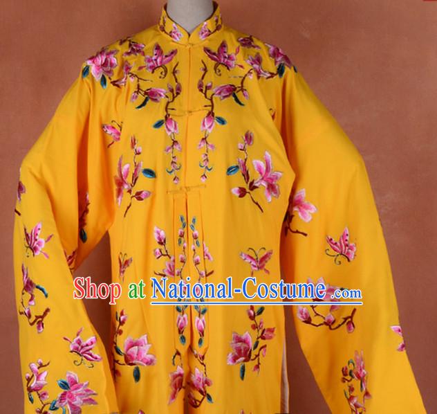 Chinese Classic Peking Opera Hua Dan Costume Beijing Opera Costumes Complete Set for Adults Kids Men Boys