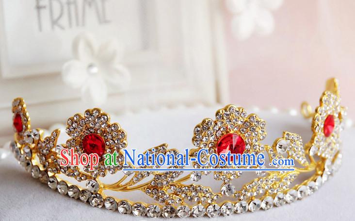 Romantic Bridal Princess Crown Hair Accessories Hair Jewelry