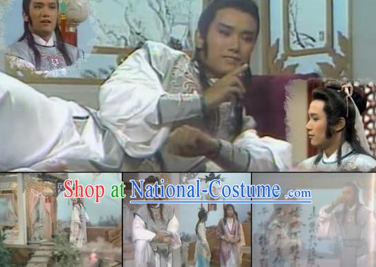 TVB Film New Adventures Chor Lau Heung Knight Costumes for Men