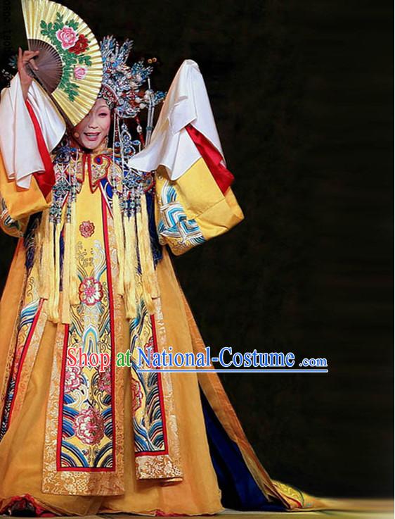 Chinese Ancient Imperial Opera Yang Guifei Stage Costumes