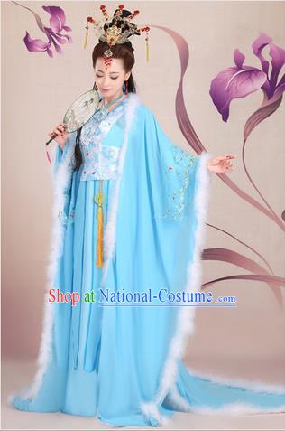 Ancient Chinese Palace Empress Costumes Complete Set, Tang Dynasty Ancient Palace Fairy Princess, Dress Suits For Women