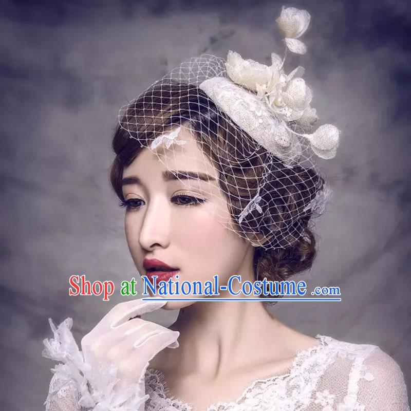 Traditional Jewelry Accessories, Princess Bride Wedding Hair Accessories, Baroco Style Headwear for Women