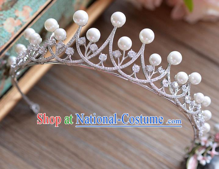 Traditional Jewelry Accessories, Princess Bride Royal Crown, Wedding Hair Accessories, Baroco Style Headwear for Women