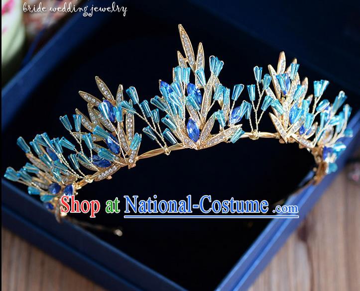 Traditional Jewelry Accessories, Princess Bride Royal Crown, Wedding Hair Accessories, Baroco Style Headwear for Women