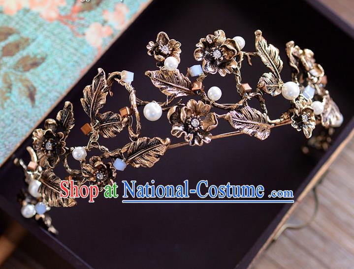 Traditional Jewelry Accessories, Princess Bride Royal Crown, Wedding Hair Accessories, Baroco Style Headwear for Women