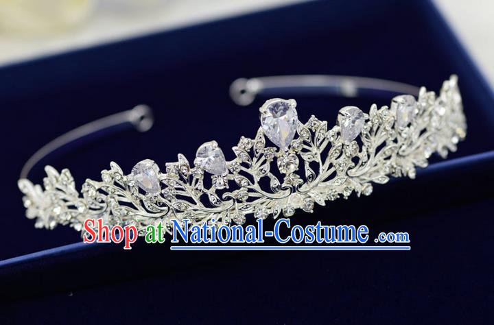 Traditional Jewelry Accessories, Princess Bride Royal Crown, Wedding Hair Accessories, Baroco Style Crystal Headwear for Women