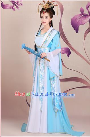 Ancient Chinese Palace Empress Costumes Complete Set, Tang Dynasty Ancient Palace Fairy Princess, Dress Suits For Women