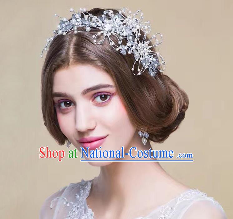 Traditional Jewelry Accessories, Princess Bride Wedding Hair Accessories, Baroco Style Headwear for Women