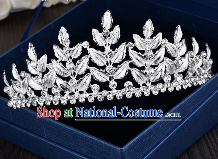 Traditional Jewelry Accessories, Princess Bride Royal Crown, Wedding Hair Accessories, Baroco Style Crystal Headwear for Women