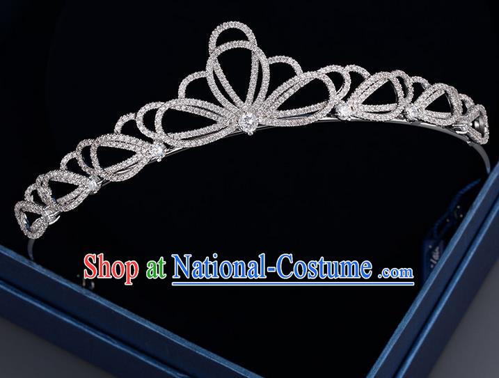 Traditional Jewelry Accessories, Princess Bride Royal Crown, Wedding Hair Accessories, Baroco Style Lace Crystal Headwear for Women