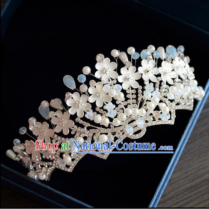 Traditional Jewelry Accessories, Palace Princess Bride Royal Crown, Wedding Hair Accessories, Baroco Style Crystal Headwear for Women