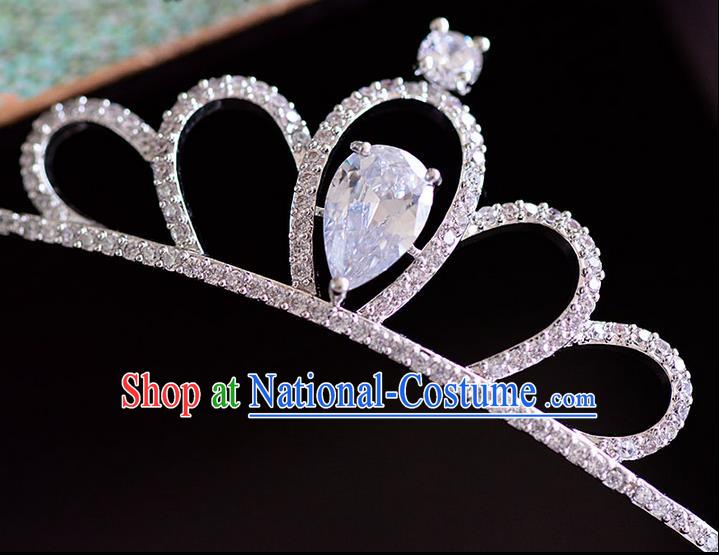 Traditional Jewelry Accessories, Palace Princess Bride Royal Crown, Wedding Hair Accessories, Baroco Style Crystal Headwear for Women