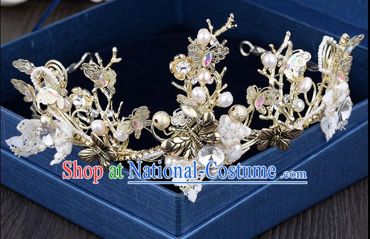 Traditional Jewelry Accessories, Princess Wedding Hair Accessories, Bride Wedding Hair Accessories, Baroco Style Crystal Headwear for Women