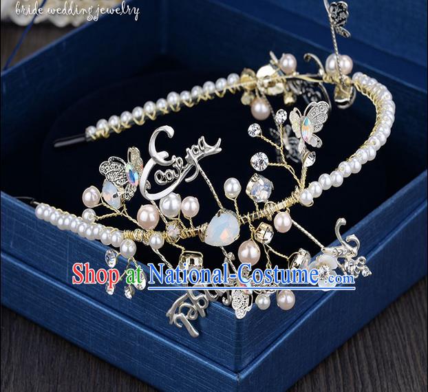 Traditional Jewelry Accessories, Princess Wedding Hair Accessories, Bride Wedding Hair Accessories, Baroco Style Crystal Headwear for Women