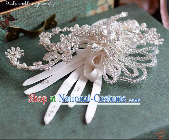 Traditional Jewelry Accessories, Princess Wedding Hair Accessories, Bride Wedding Hair Accessories, Baroco Style Crystal Headwear for Women