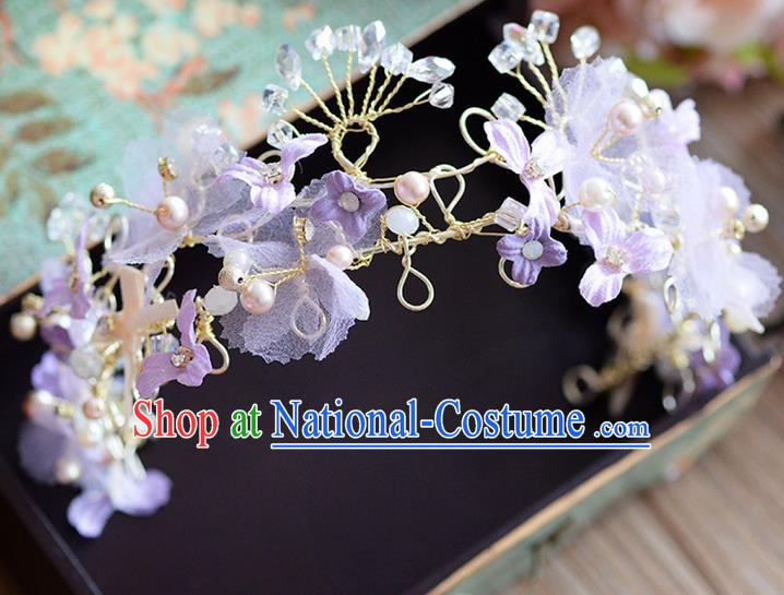 Traditional Jewelry Accessories, Princess Wedding Hair Accessories, Bride Wedding Hair Accessories, Baroco Style Flowers Crystal Headwear for Women