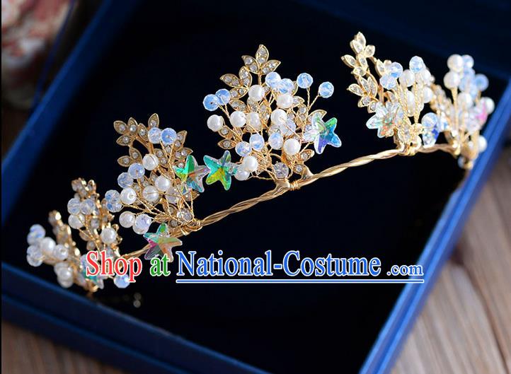 Traditional Jewelry Accessories, Princess Wedding Hair Accessories, Bride Wedding Hair Accessories, Baroco Style Crystal Headwear for Women