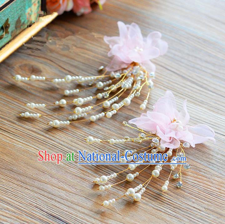 Traditional Jewelry Accessories, Princess Wedding Hair Accessories, Bride Wedding Hair Accessories, Baroco Style Pearl Headwear for Women