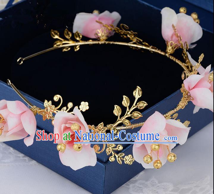 Traditional Jewelry Accessories, Princess Wedding Hair Accessories, Bride Wedding Hair Accessories, Baroco Style Flowers Headwear for Women