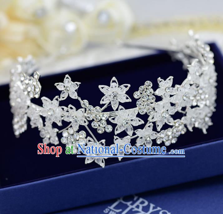 Traditional Jewelry Accessories, Palace Princess Bride Royal Crown, Engagement Royal Crown, Wedding Hair Accessories, Baroco Style Crystal Headwear for Women