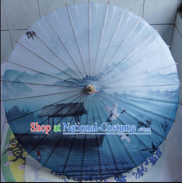 Chinese Classic Handmade Oiled Paper Umbrella