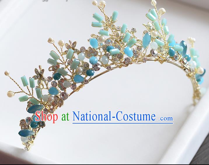 Traditional Jewelry Accessories, Palace Princess Bride Royal Crown, Imperial Royal Crown, Wedding Hair Accessories, Baroco Style Crystal Headwear for Women