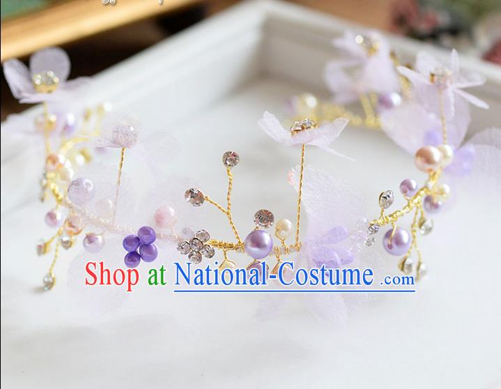 Traditional Jewelry Accessories, Princess Hair Accessories, Bride Wedding Hair Accessories, Headwear, Baroco Style Pearl Hair Claw for Women