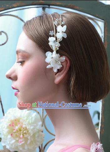 Traditional Jewelry Accessories, Princess Hair Accessories, Bride Wedding Hair Accessories, Headwear, Baroco Style Flowers Hair Claw for Women