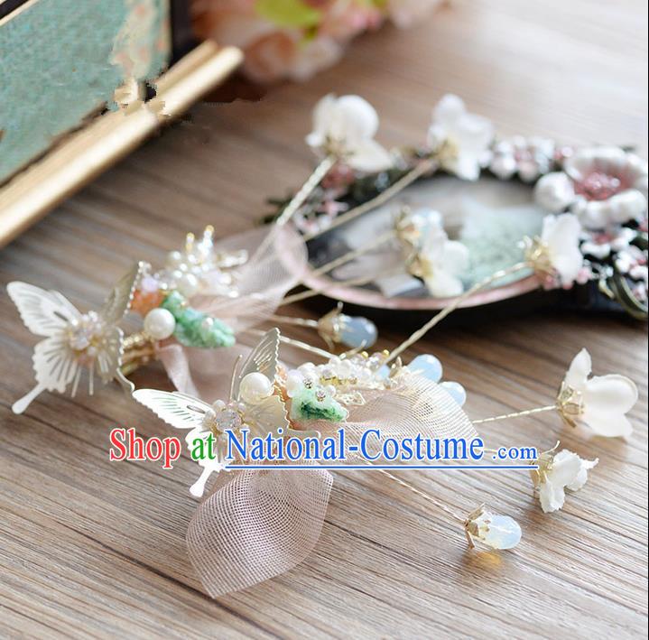 Traditional Jewelry Accessories, Princess Hair Accessories, Bride Wedding Hair Accessories, Headwear, Baroco Style Flowers Hair Claw for Women