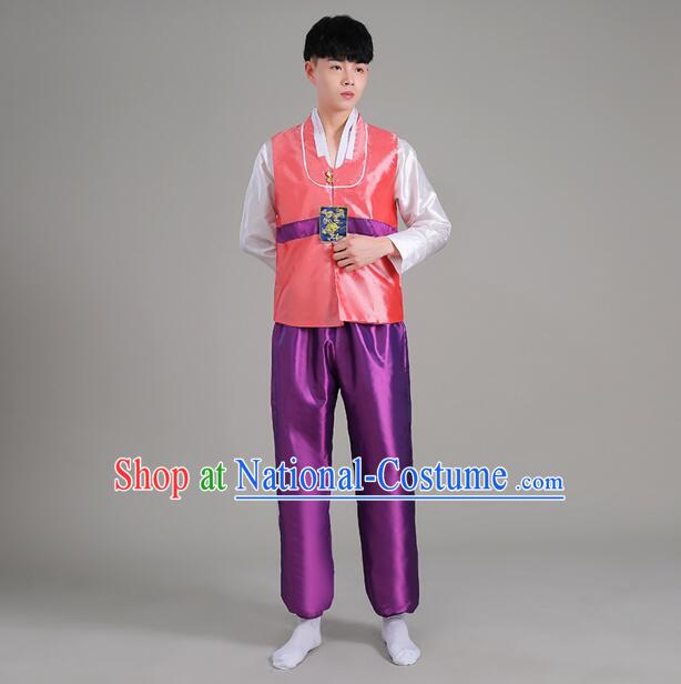 High Quality Korean Dancing Clothes Men Stage Costumes Traditional Costumes Korean Full Dress Formal Attire Ceremonial Dress  Dae Jang Geum