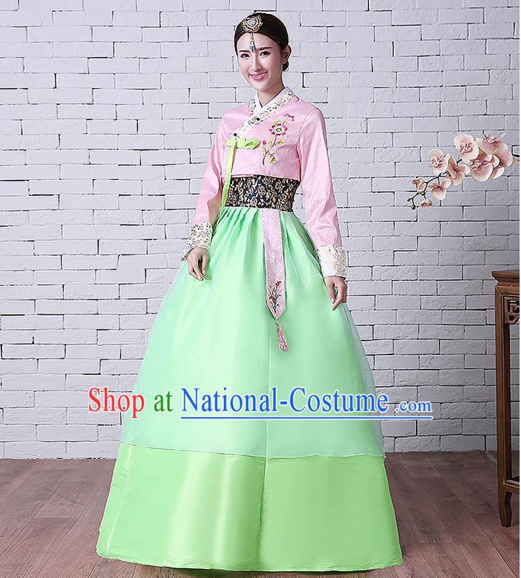 Korean Traditional Costumes Ancient Clothes Wedding Dress Korean Full Dress Formal Attire Ceremonial Dress Court Stage Dancing