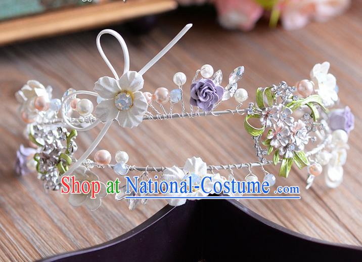 Traditional Jewelry Accessories, Princess Wedding Hair Accessories, Bride Wedding Hair Accessories, Headwear, Baroco Style Handmade Crystal Hair Claw for Women