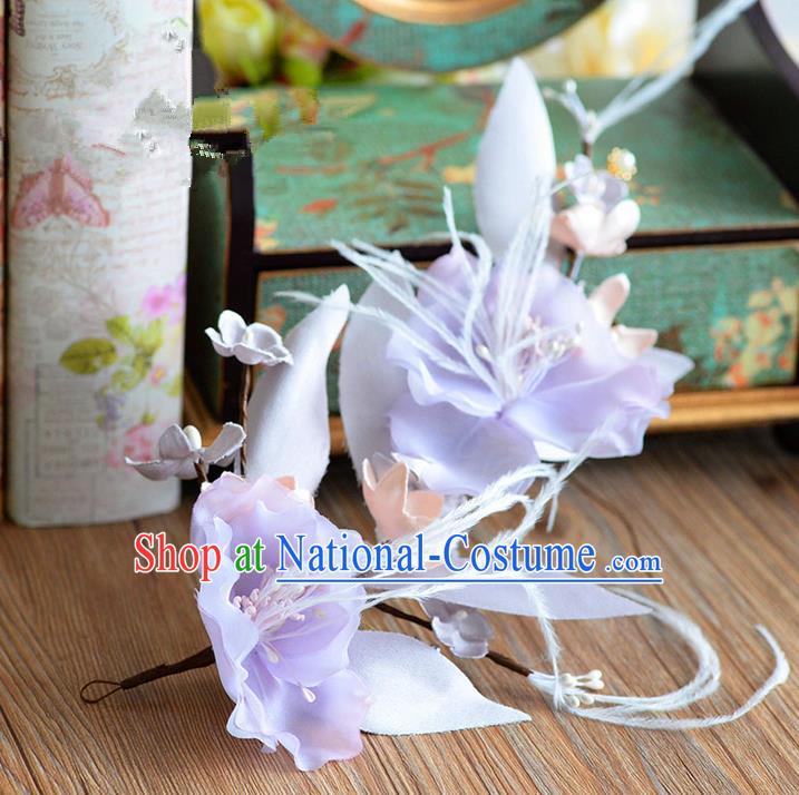 Traditional Jewelry Accessories, Princess Wedding Hair Accessories, Bride Wedding Hair Accessories, Headwear, Baroco Style Handmade Flowers Hair Claw for Women