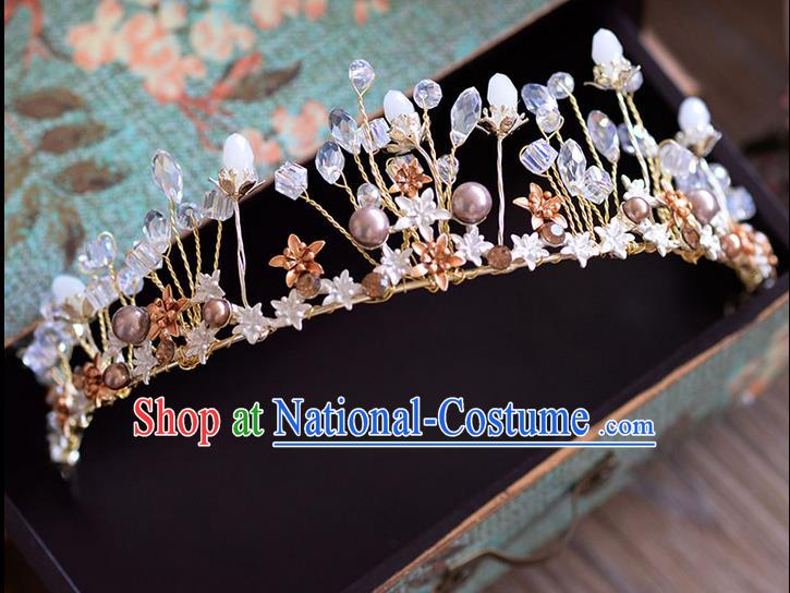 Traditional Jewelry Accessories, Palace Princess Bride Royal Crown, Engagement Royal Crown, Wedding Hair Accessories, Baroco Style Headwear for Women