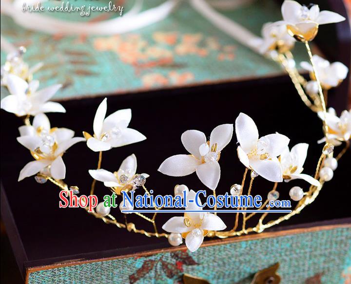 Traditional Jewelry Accessories, Princess Wedding Hair Accessories, Bride Wedding Hair Accessories, Headband, Baroco Style Handmade Flowers Hair Claw for Women