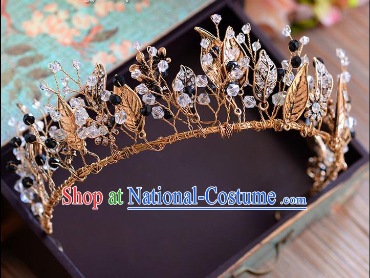 Traditional Jewelry Accessories, Palace Princess Bride Royal Crown, Engagement Royal Crown, Wedding Hair Accessories, Baroco Style Crystal Headwear for Women