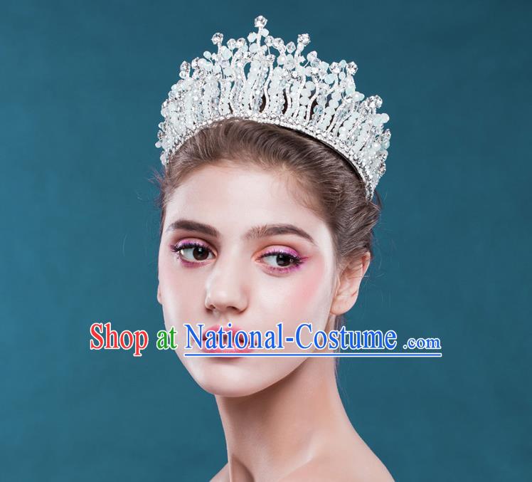 Traditional Jewelry Accessories, Palace Princess Bride Royal Crown, Engagement Royal Crown, Wedding Hair Accessories, Baroco Style Crystal Headwear for Women