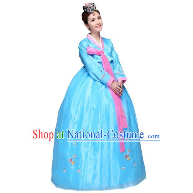 Korean Wedding Dress Traditional Costumes Ancient Clothes Full Dress Formal Attire Ceremonial Dress Court Stage Dancing Dae Jang Geum